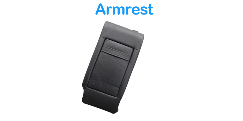 Load image into Gallery viewer, 11-17 Volkswagen Touareg Rear Upper Center Seat Backrest Cushion Armrest Cup Oem
