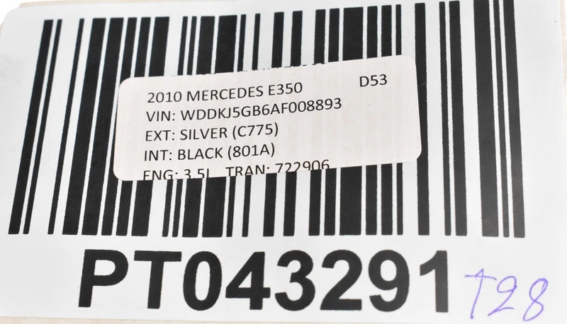 Load image into Gallery viewer, 10-14 Mercedes W204 C250 E350 Coupe Rear Right Side C Pillar Cover Panel Oem

