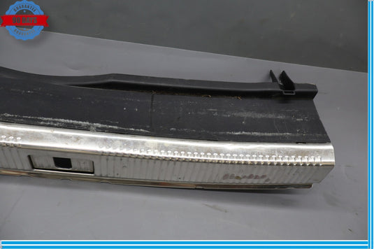 12-18 Audi A7 Quattro Rear Trunk Latch Lock Sill Scuff Plate Trim Cover Oem