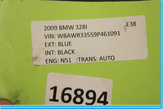 07-13 BMW 335i 328i Engine Fan Assembly Oem