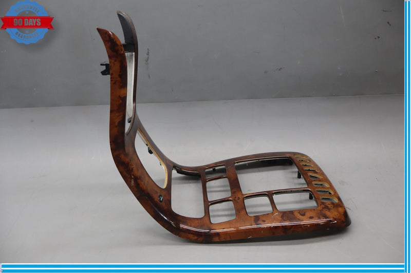 Load image into Gallery viewer, 00-02 Mercedes W215 CL55 AMG Center Console Radio Trim Panel Bezel Wood Oem
