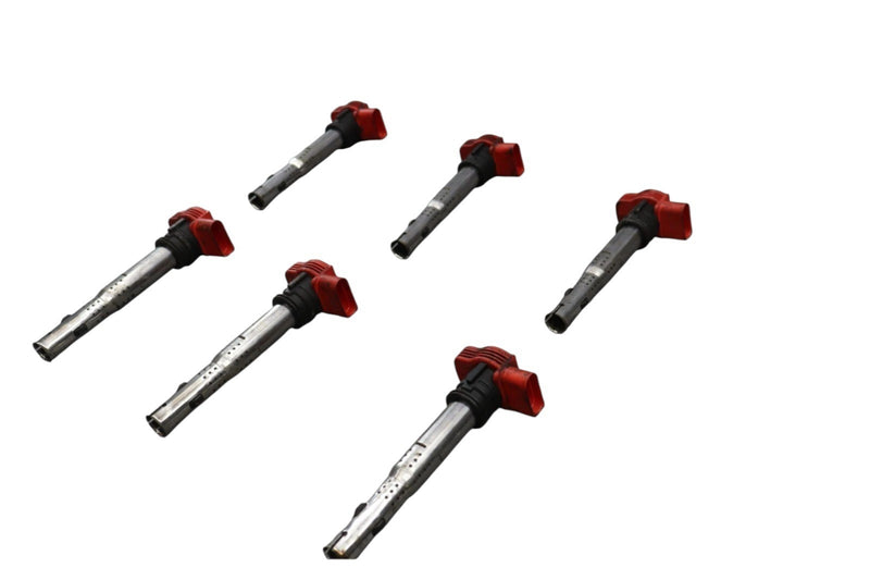 Load image into Gallery viewer, 12-18 Audi A7 TFSI Spark Plug Cap Ignition Coil Set of 6 Pc Oem
