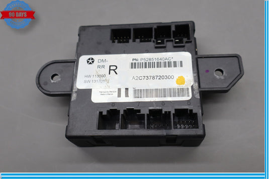 14-17 Maserati Quattroporte M156 Rear Right Side Door Control Module Unit Oem