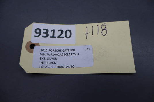 11-14 Porsche Cayenne 958 Front Center Bumper Grill Support Panel 7P5807683 Oem