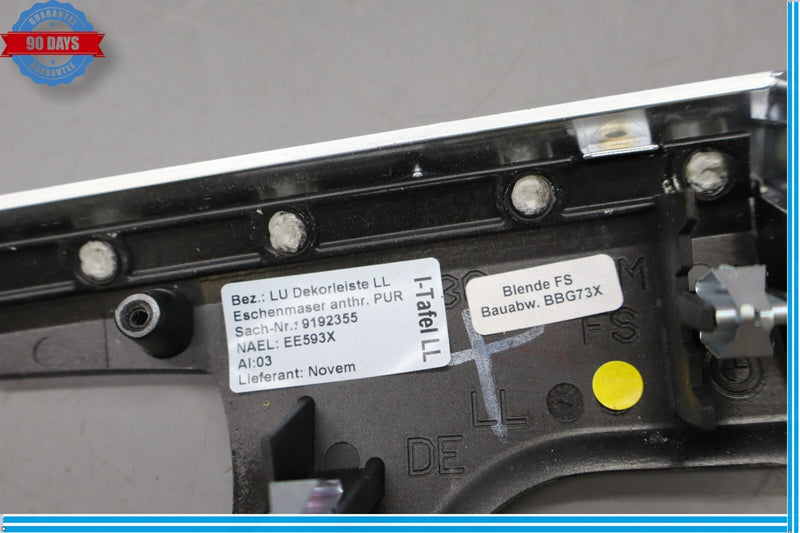 Load image into Gallery viewer, 09-15 BMW 740i 750i 750Li F02 Front Headlight Switch Panel Trim 9192355-09 Oem
