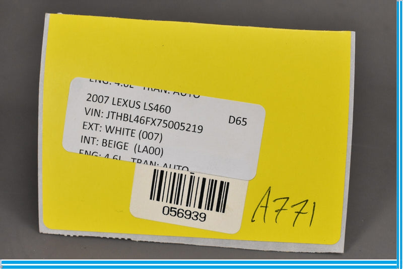 Load image into Gallery viewer, 07-12 Lexus LS460 Rear Trunk Lid Rear View Back Up Reverse Parking Camera Oem
