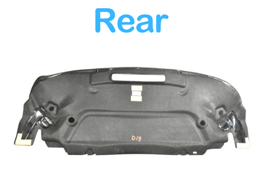 2008 Bentley Continental GTC Rear Parcel Trunk Shelf Inside Cover 3W7863863 Oem