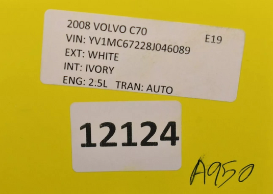 08-13 Volvo C70 Multimedia Amplifier Amp Audio Radio Stereo Sound Unit Oem