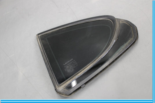 07-17 Lexus LS460 Rear Left Driver Side Door Corner Quarter Window Glass Oem