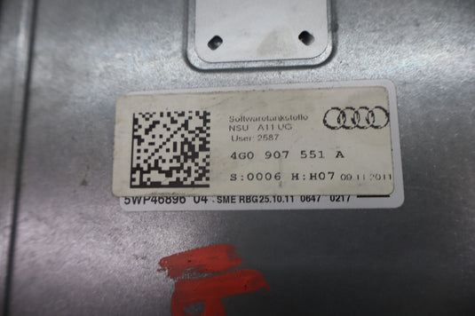 12-15 Audi A6 A7 Quattro Engine Computer Control Module ECU PCM 4G0907551 Oem