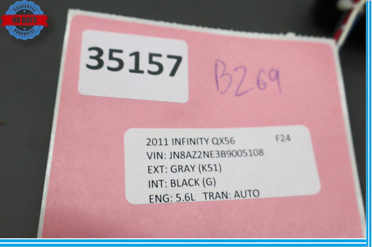 11-17 Infiniti QX56 QX80 Front Right Passenger Seat Lumbar Control Switch Oem