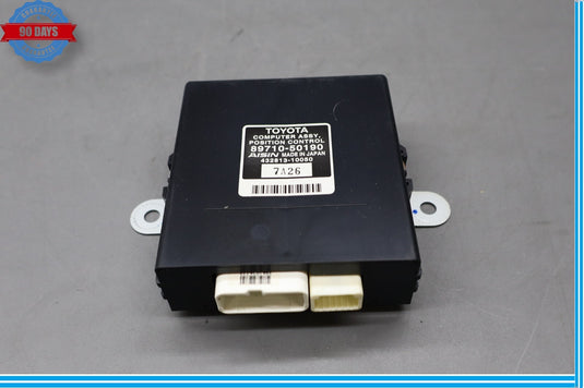 07-09 Lexus LS460 Rear Left Side Seat Mounted Position Control Module Oem