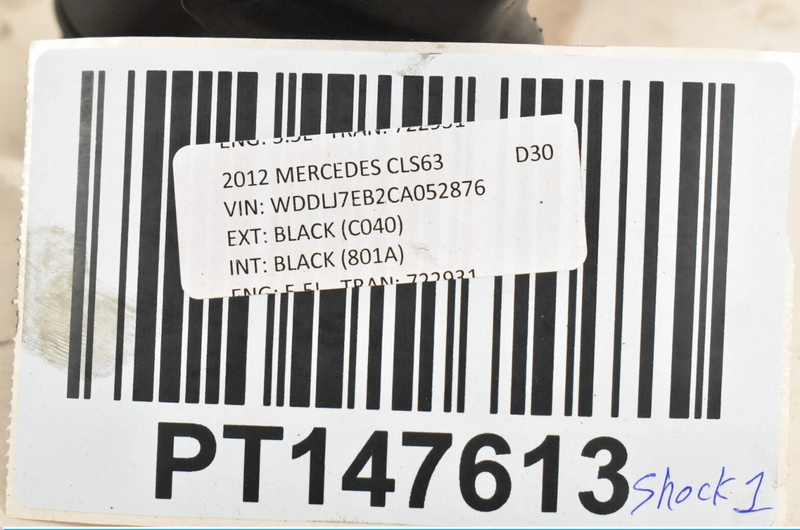 Load image into Gallery viewer, 12-14 Mercedes CLS63 AMG Front Left Driver Side Air Shock Strut Absorber Oem
