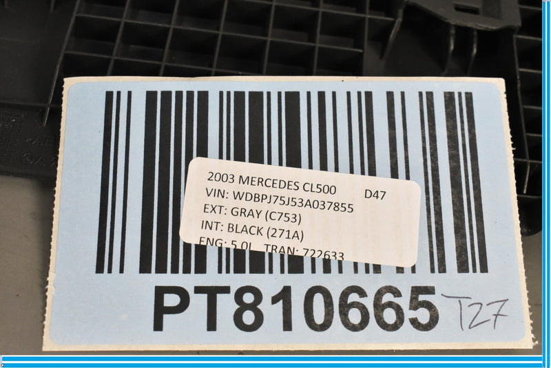 Load image into Gallery viewer, 00-06 Mercedes CL500 CL600 W215 Right Seat Cover Trim Panel A2159101618 Oem
