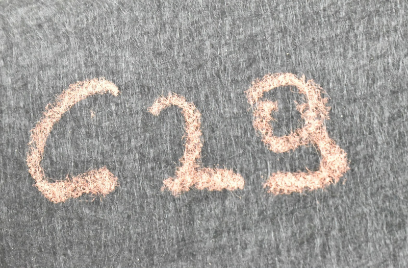 Load image into Gallery viewer, 04-13 Maserati Quattroporte Rear Right Trunk Access Carpet Cover Trim Black OEM
