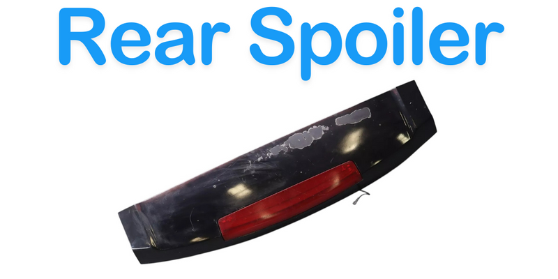 Load image into Gallery viewer, 10-12 Land Range Rover L322 Rear Tailgate Spoiler Wing With Brake Light Oem
