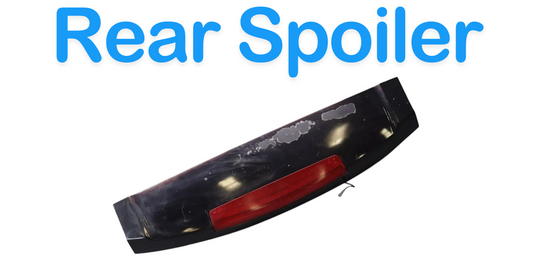 10-12 Land Range Rover L322 Rear Tailgate Spoiler Wing With Brake Light Oem
