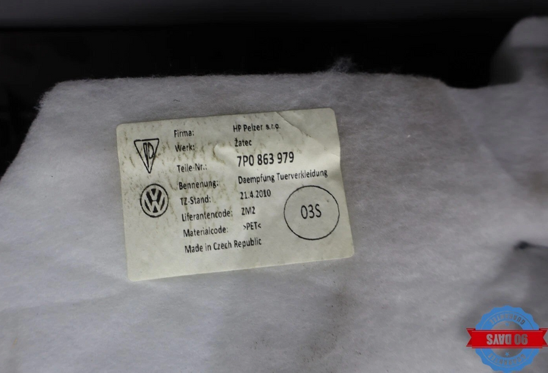 Load image into Gallery viewer, 11-14 Volkswagen VW Touareg Front Right Passenger Side Interior Door Panel Oem
