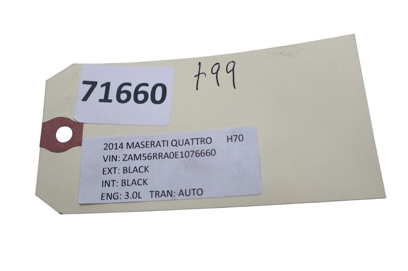 Load image into Gallery viewer, 14-17 Maserati Quattroporte Rear Right Side Upper C-Pillar Trim Cover Oem
