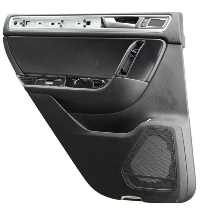 11-14 Volkswagen Touareg Rear Left Driver Side Interior Door Panel 7P6867211 Oem