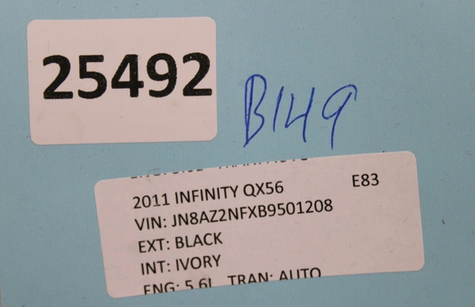 11-20 Infiniti QX56 QX80 Rear Audio Radio Bose Sound Amplifier 280611LA0A Oem