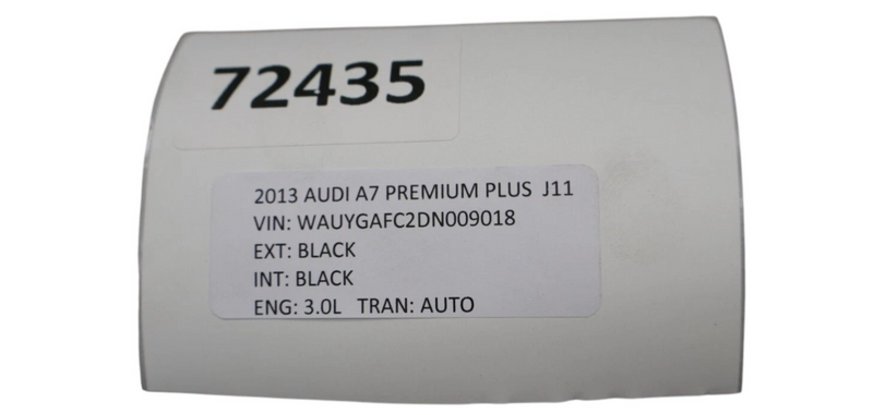 Load image into Gallery viewer, 12-18 Audi A7 Quattro RS7 Rear Right Passenger Side Door Window Auto Glass Oem
