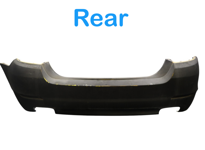 Load image into Gallery viewer, 11-13 BMW 528i 535i 550i xDrive Rear Bumper Cover Assembly Black Oem
