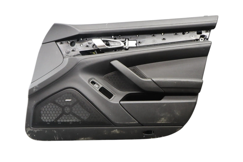 Load image into Gallery viewer, 10-12 Porsche Panamera 970 Front Right Side Interior Door Trim Panel Black Oem
