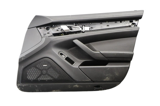 10-12 Porsche Panamera 970 Front Right Side Interior Door Trim Panel Black Oem