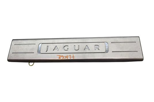 10-15 Jaguar XJ XJL X351 Front Left Driver Side Door Sill Scuff Plate Trim Oem