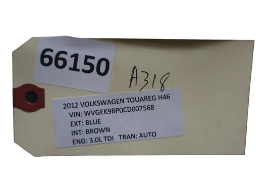 11-17 Volkswagen VW Touareg Front Right Side Exterior Door Handle 7P6837206 Oem