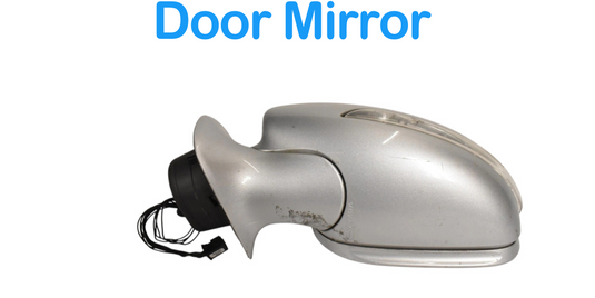 07-09 Mercedes W211 E550 E350 Front Left Driver Side Rear View Door Mirror OEM