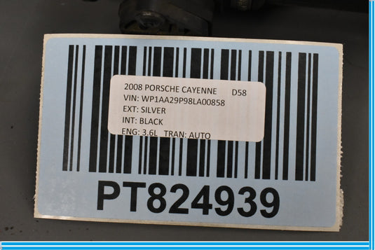 08-10 Porsche Cayenne Air Intake Hose Pipe Tube Duck 7L5128684 Oem