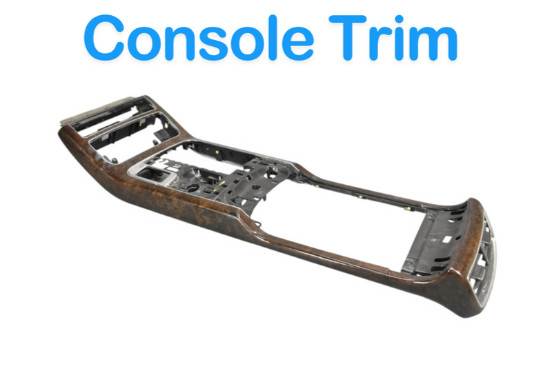 Load image into Gallery viewer, 11-18 Audi A8 Quattro S8 Central Console Trim Bezel Wood 4H1864348A OEM
