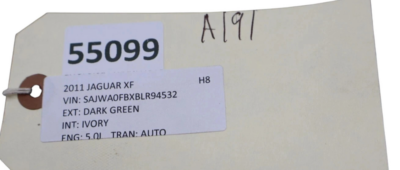Load image into Gallery viewer, 09-15 Jaguar X250 XF XFR Front Right Side Exterior Door Handle 8X2322400AB Oem
