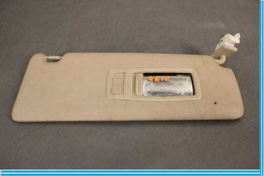 12-18 BMW 320i 328i F30 Right Passenger Side Upper Sun Visor W/ Mirror Oem