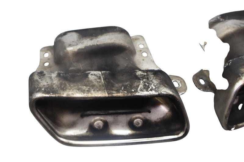 Load image into Gallery viewer, 07-19 Mercedes X164 GL450 Rear Left &amp; Right Bumper Exhaust Muffler Tips Oem
