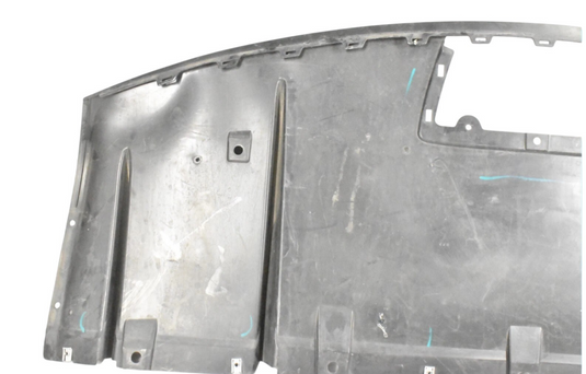 16-20 Tesla Model X Rear Bumper Tray Shield Tow Hitch Cover Black 105835600C Oem