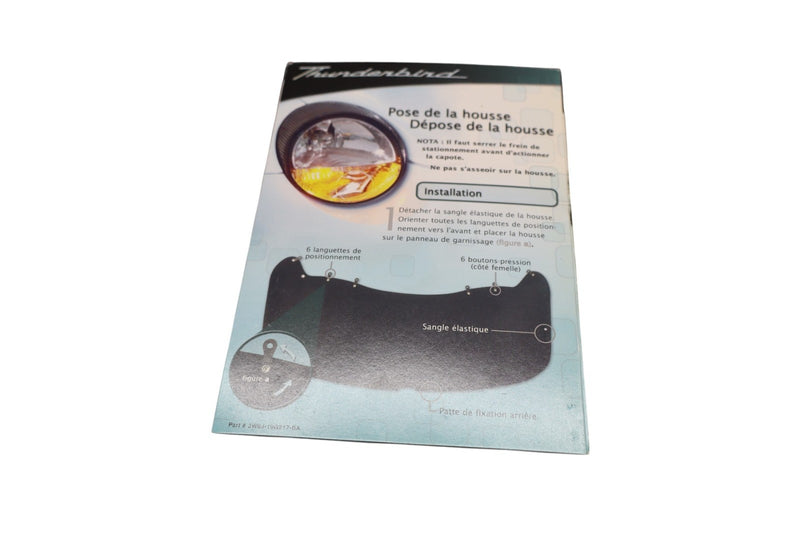 Load image into Gallery viewer, 2002 Ford Thunderbird Car Operator Owner Manual Guide Book W/ Case Cover Oem
