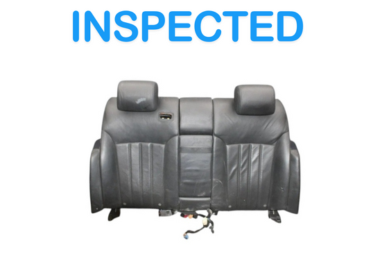 06-12 Bentley Continental Rear Side Top Upper Seat Cushion Assembly Black OEM