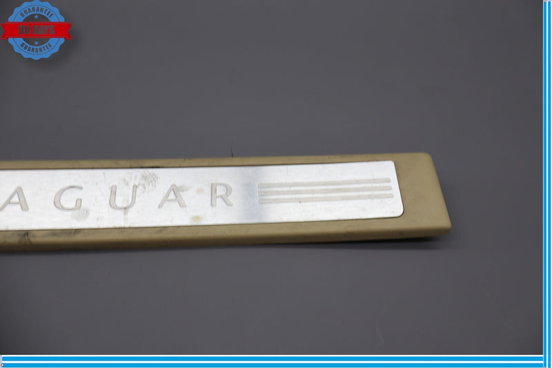 Load image into Gallery viewer, 09-15 Jaguar X250 XF XFR Front Right Side Door Scuff Tread Plate 8X2313200AF Oem
