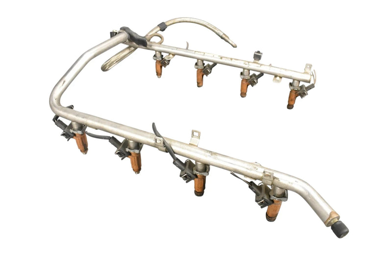Load image into Gallery viewer, 00-06 Mercedes CL500 CL600 W215 Fuel Injection Rail W/ Injectors A1130700595 Oem
