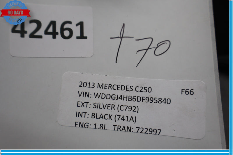 Load image into Gallery viewer, 12-14 Mercedes C250 C350 Front Dash Dashboard Molding Trim Cover Black Oem
