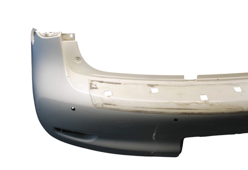 Load image into Gallery viewer, 15-17 Infiniti QX80 Rear Bumper Cover Assy W/ PDC Sensor Holes White (QAB) Oem
