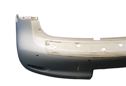 15-17 Infiniti QX80 Rear Bumper Cover Assy W/ PDC Sensor Holes White (QAB) Oem