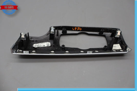 09-17 BMW 750Li 750Li xDrive Front Left Side Dash Light Switch Wood Trim Oem