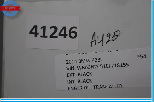 12-21 BMW 320i 328i 428i Right Side Comfort Seat Control Module Switch Oem