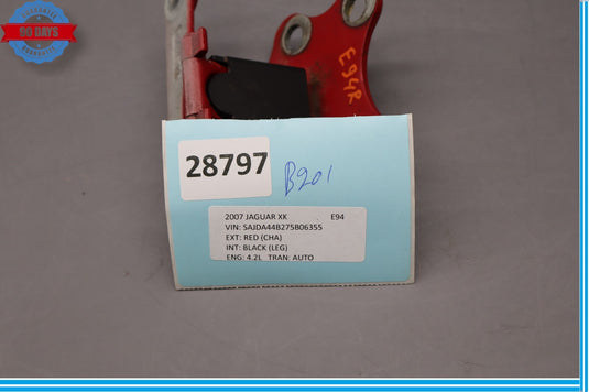 07-15 Jaguar XK XKRX150 Right Side Convertible Top Roof Cover Hinge Red Oem