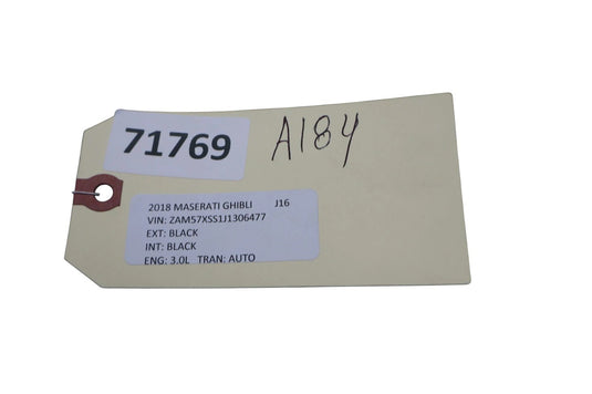 14-17 Maserati Ghibli Rear Right Passenger Side Door Window Control Switch OEM