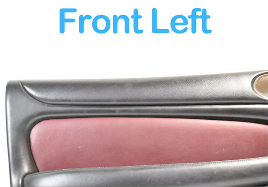 97-06 Jaguar XK8 X100 Front Left Driver Side Interior Door Panel Cover Trim Oem